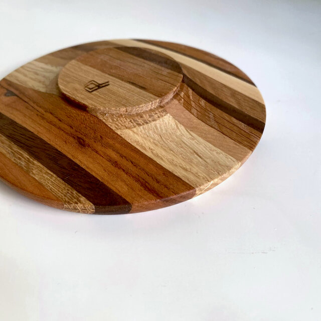寄せ木の小皿 Φ125cm | iichi 日々の暮らしを心地よくする