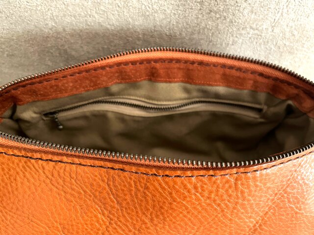 ドラムワンハンドルバッグ コニャック イタリアンレザー ＜F＞ | iichi