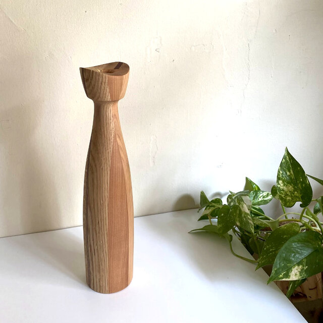 寄木細工　一輪挿し　花瓶 Amazon.co.jp: 箱根 寄木細工 花瓶 一輪挿し 無垢 木工芸