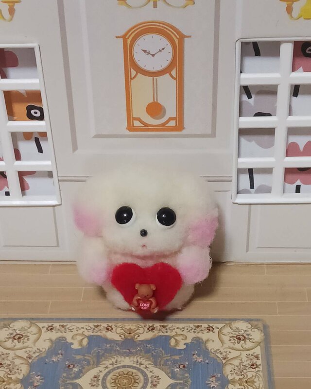 choco 羊毛 お雛様 K24OHI】「男雛・女雛」 あみぐるみKIT [ 毛糸必要量・編み図