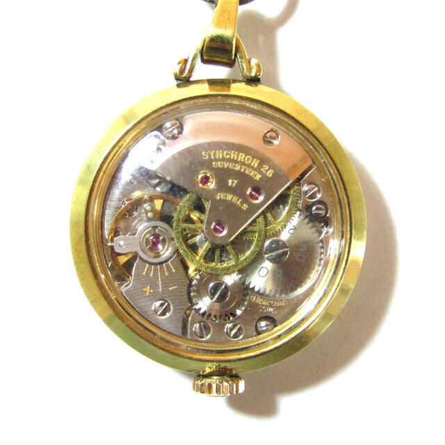 #Ernest Borel カクテルウォッチ 手巻き式 ネックレスウォッチP-2 SWISS製ERNEST BORELアーネストボレル1950-70年代ヴィンテージ手