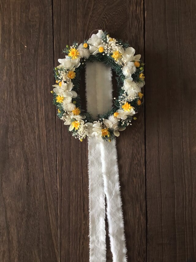 オーバルプチリース001(13.5cm×11.5cm)