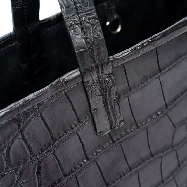 クロコダイル トートバッグ 高級 大容量 A4収納可 バッグ 本革 一点物