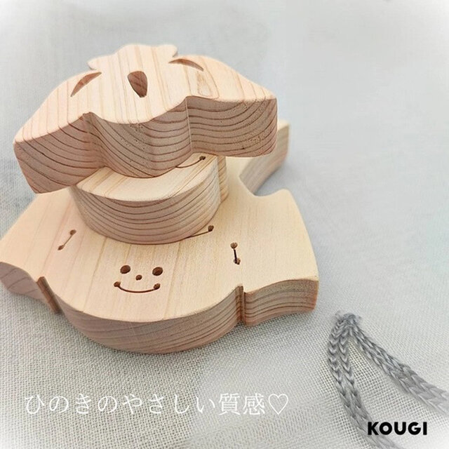 こどもの日】ひのきのオブジェ☆こどもの日・兜飾り・名入れ | iichi