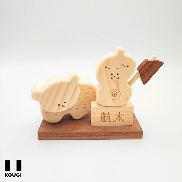 こどもの日】ひのきのまさかり金太郎〈名前札付き〉 | iichi 日々の