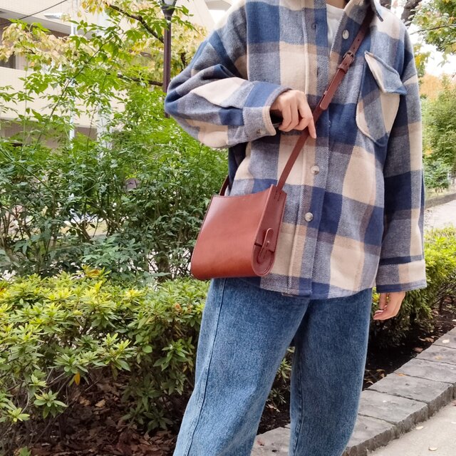 引き出しメガネケース付きショルダーバッグ 全8色 | iichi 日々の