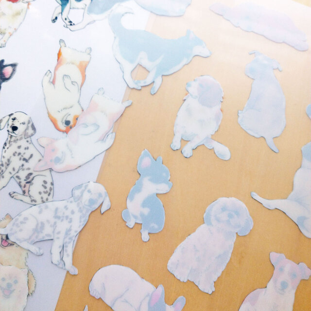 A4クリアファイル 犬 | iichi 日々の暮らしを心地よくするハンドメイド