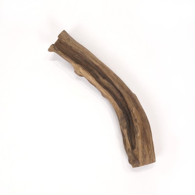 【温泉流木】芸術的深い溝のある枝の変形流木 流木素材 インテリア素材 レイアウト素材