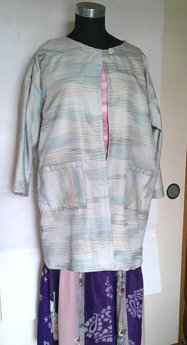 着物リメイク　ジャケット　3162