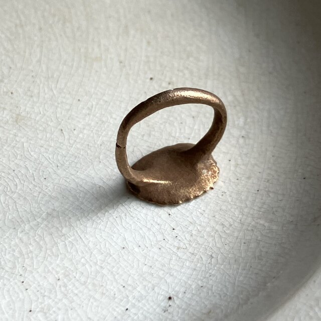 古代 ヴァイキングリング 真鍮 花 難あり | iichi 日々の暮らしを 