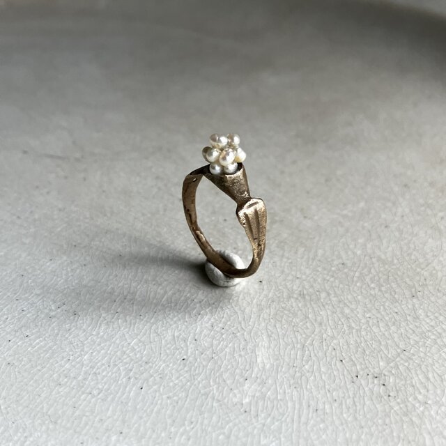 古代　ヴァイキングリング　淡水パールとの出会い