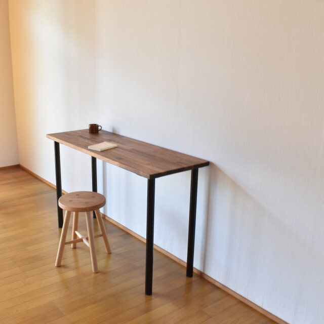 【幅120cm】シンプルな長テーブル