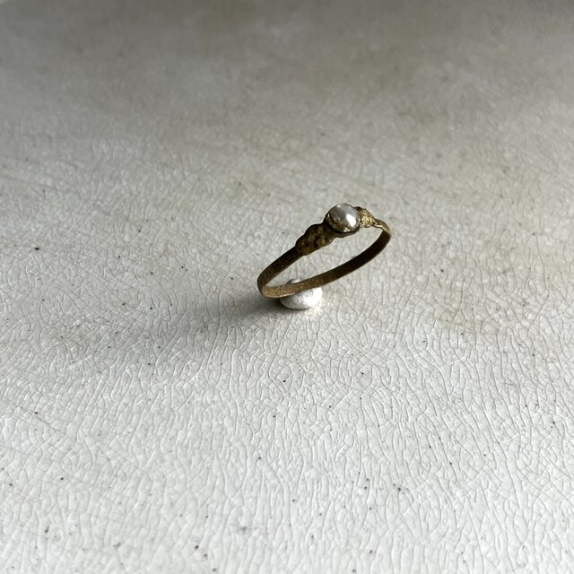 古代　ヴァイキングリング　可憐な指輪　ブロンズ