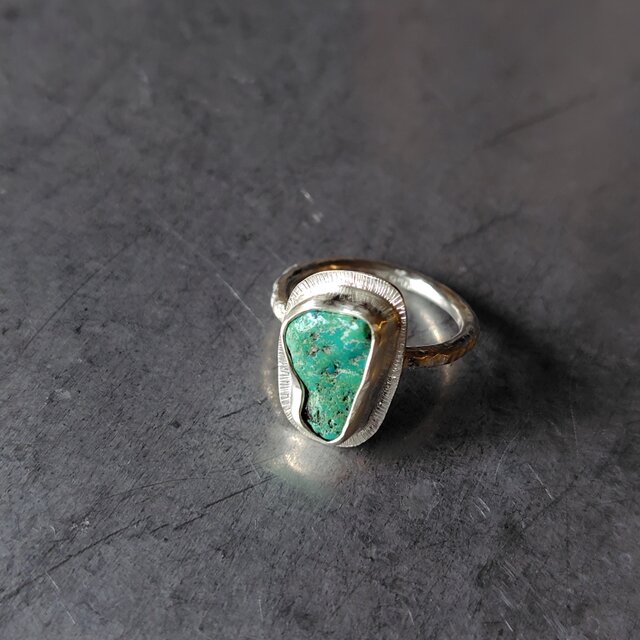 ターコイズシルバーリング#11