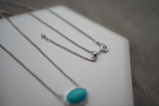 colors】ターコイズネックレス | iichi 日々の暮らしを心地よく