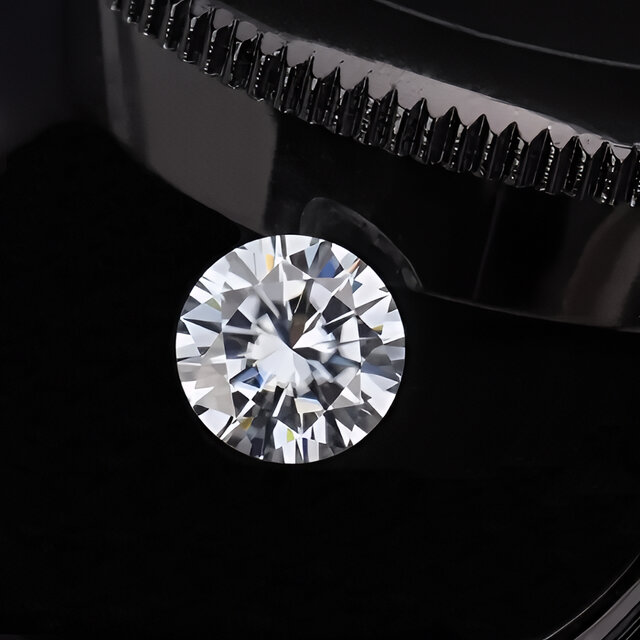 送料無料 輝き抜群 サージカルステンレス モアサナイト 一粒ネックレス