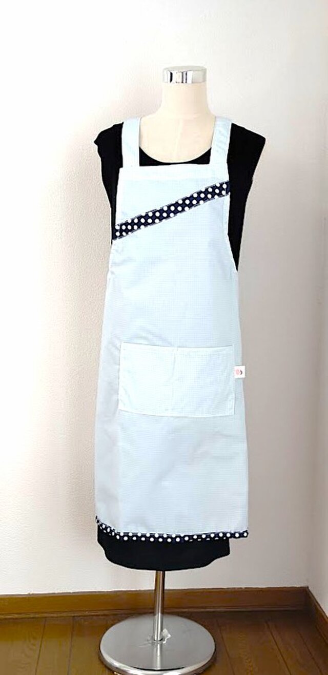 水玉ドロップエプロン