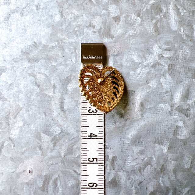 P659-ヴィンテージピアス U.S.A. Gold Tone White Cabochon