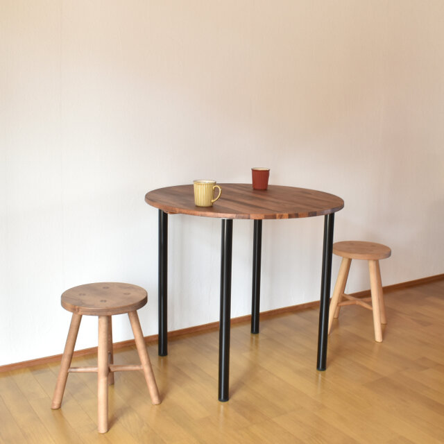 ヴィンテージ　 カフェテーブル 楽天市場】ヴィンテージ風 カフェテーブル 丸型 高さ70cm