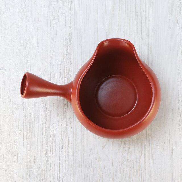 抹茶急須 竹春作（朱泥）【常滑焼】 | iichi 日々の暮らしを心地よく