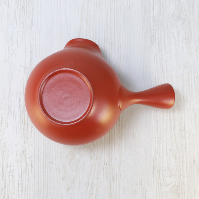 抹茶急須 竹春作（朱泥）【常滑焼】 | iichi 日々の暮らしを心地よく