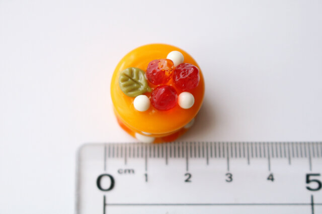 ガラスのミニチュアパンケーキ ☆ガラスのミニチュア洋菓子店 | iichi