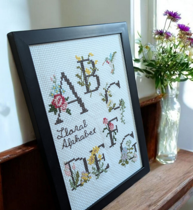 刺繍キット　花のサンプラー