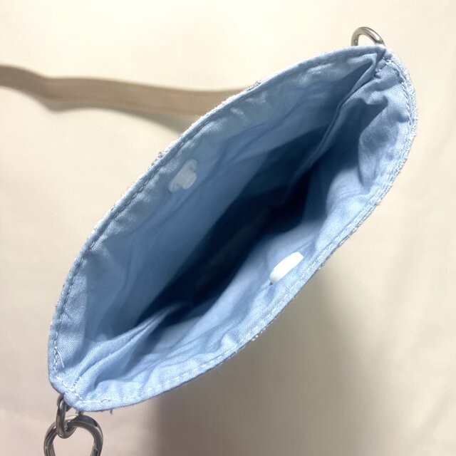 z371○スマホショルダー（ミナペルホネン刺繍生地使用 | iichi 日々の