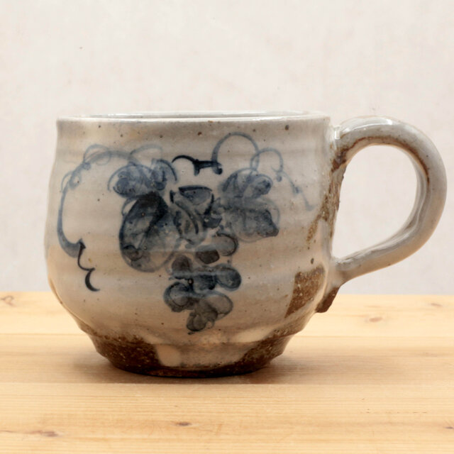 染付マグカップa-4