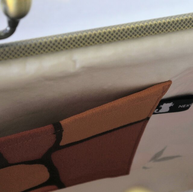 マダムハル　ハンドメイド　帯リメイク　大きな　がま口　バッグ　最終 和洋折衷 名古屋帯リメイク 2wayショルダーバッグ ハンドバッグ