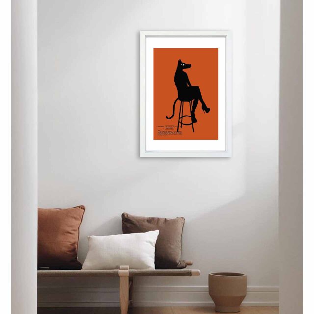 A Dog's /A Cat's イラスト大判ABCポスター/ポスター用円筒容器 A Dog's /A Cat's イラスト大判ABCポスター/ポスター用円筒容器 楽天