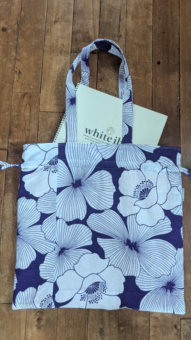SALE【送料無料】浴衣リメイクの巾着バッグ | iichi 日々の暮らしを