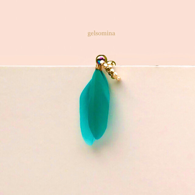 ★Masquerade Carnival | Peacock | 2way ★イヤーカフ 片耳