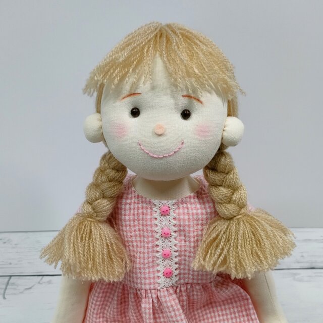 着せ替え人形　C　＜春まつ雪うさぎ＞