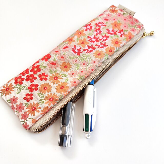 mont bouche  フランス生地・南仏花柄ペンケース