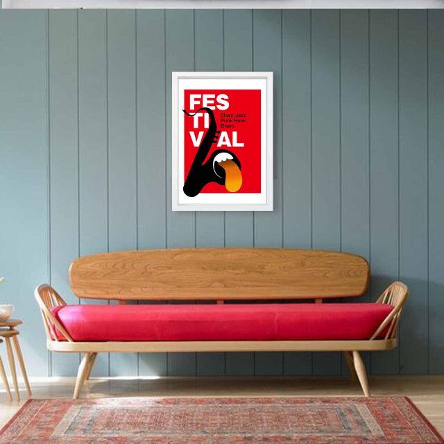 ポップアート 送料無料 イラスト A4〜A0 ポスター アート