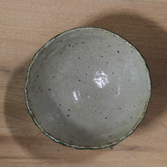陶器 【織部・灰釉 どんぶり】d6 | iichi 日々の暮らしを心地よくする