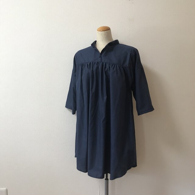 チュニックブラウス　5部袖