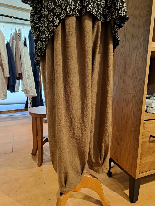 風を感じるポコポコパンツ