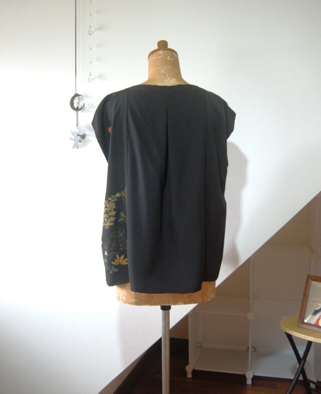 展示品 向かい鳥の留袖ドレス＊三点セット 着物リメイク | iichi 日々