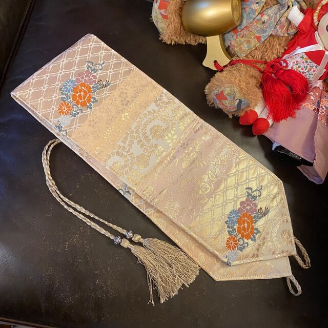 付け下げ 着物リメイク セミロング ワンピース ドレス 洗える