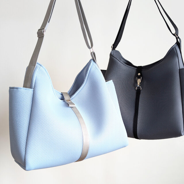 【新色登場】めちゃ軽♪洗えるメッシュのワンショルダー(RMN.79)
