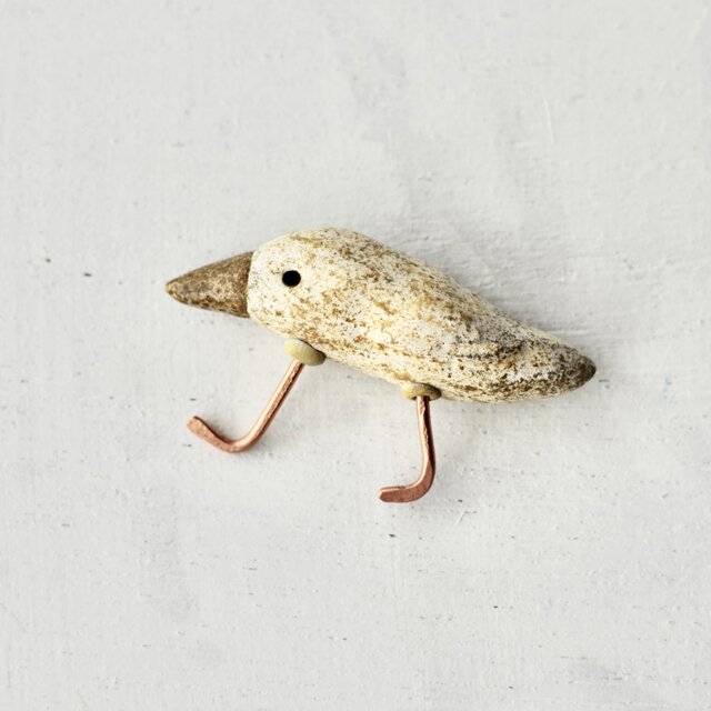 おさんぽ鳥のブローチ 04