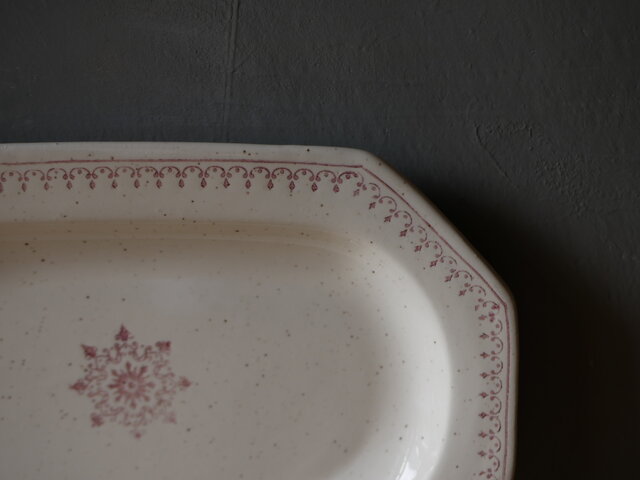 美品 希少 フランスアンティーク サンタマン 宝石のガーランドが美しいラヴィエ フランス アンティーク ヴィンテージ St-Amand？サンタマン