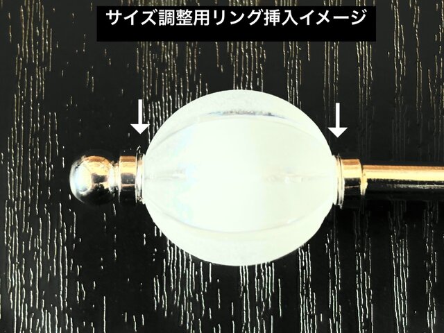 かんざし 青と白の薔薇と蝶のとんぼ玉 ブルーローズ ばら バラ