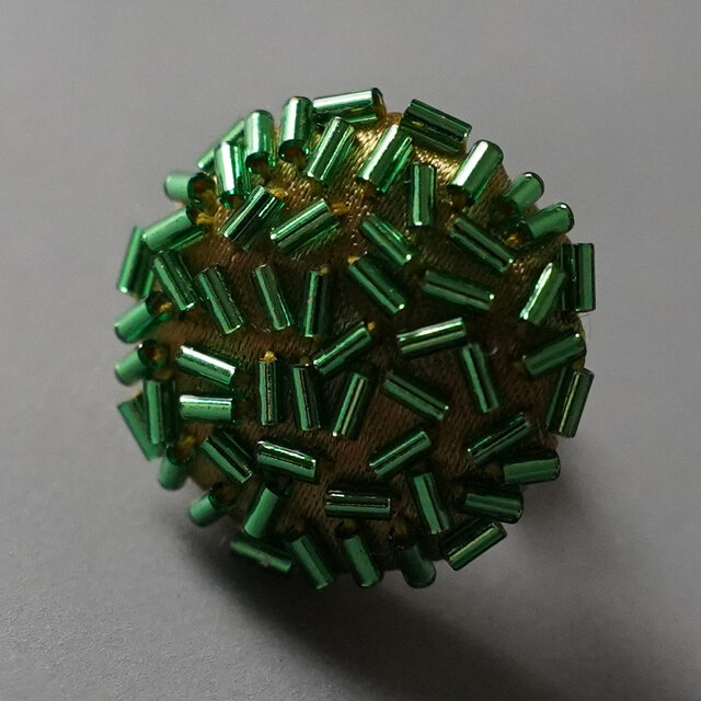 ビーズ刺繍　竹林 ビーズ刺繍 竹林 竹ビーズ刺繍ブレード - カルトナージュ