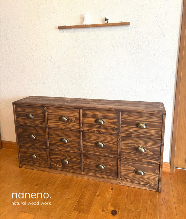 12マスシェルフ　W1050 ◻︎エボニー