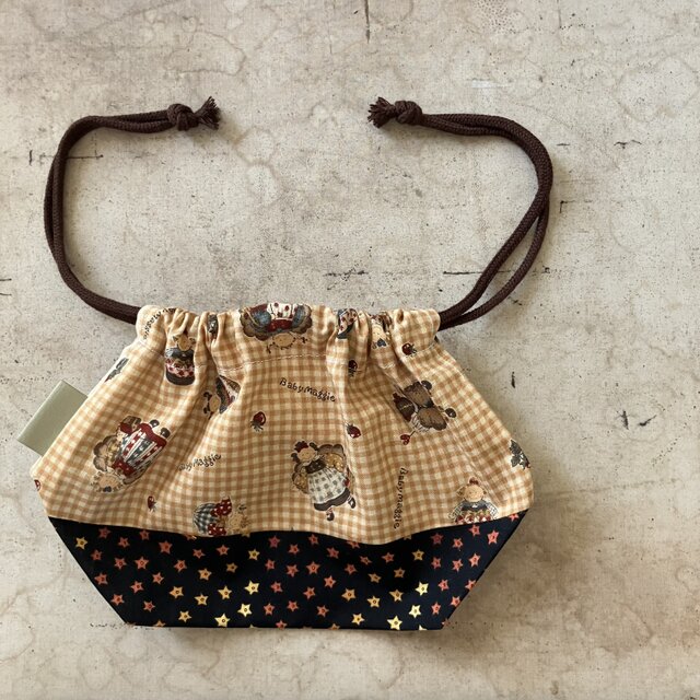 カントリーコットンのお弁当袋。（kc-bb-067)