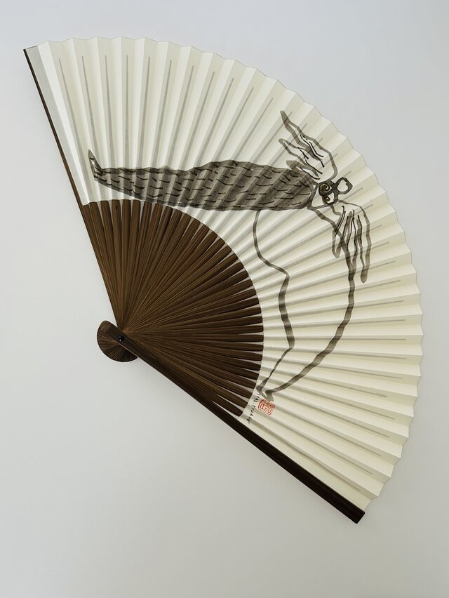 「太っちょ天使」の扇子