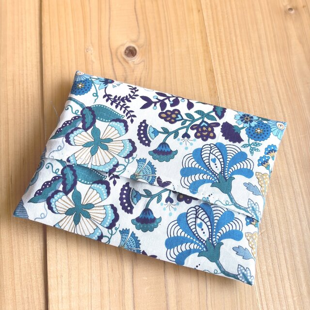 リバティ　リバーシブル仕立て　ポケットティッシュカバー＜Mabelle＞(メイベル)